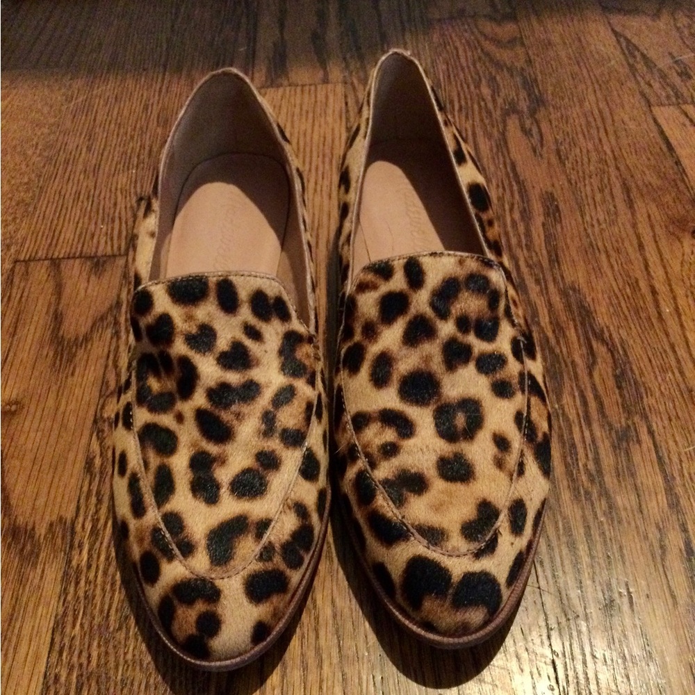Madwell Animal Print Loafers